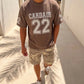 Cardair Varsity Tee Brown