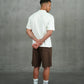 Siarr Mesh Shorts Brown
