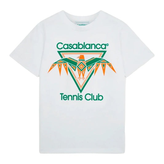 Casablanca Playful Eagle Tee White