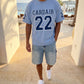 Cardair Varsity Tee Sky Blue