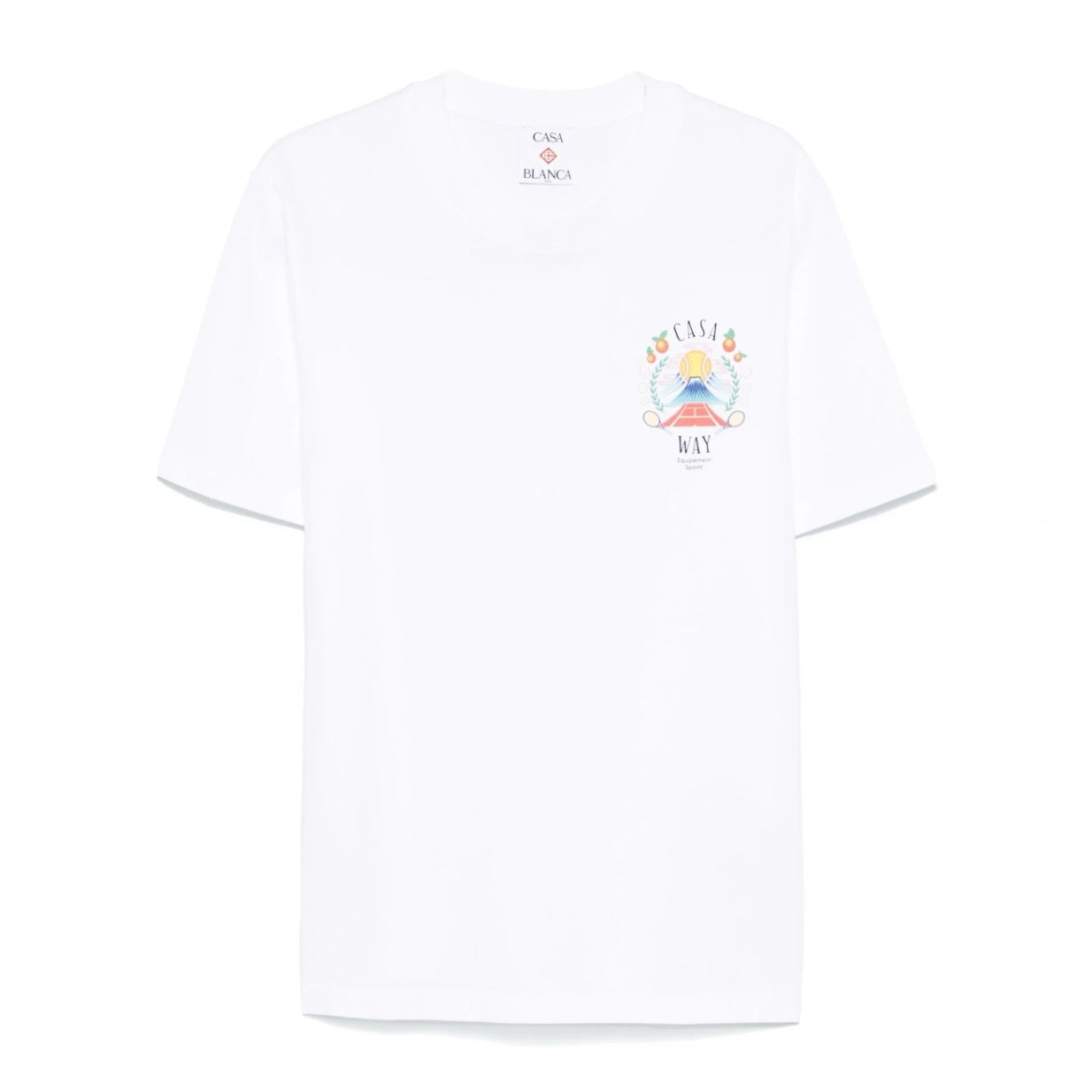 Casablanca Casa Way Mountain Tee White