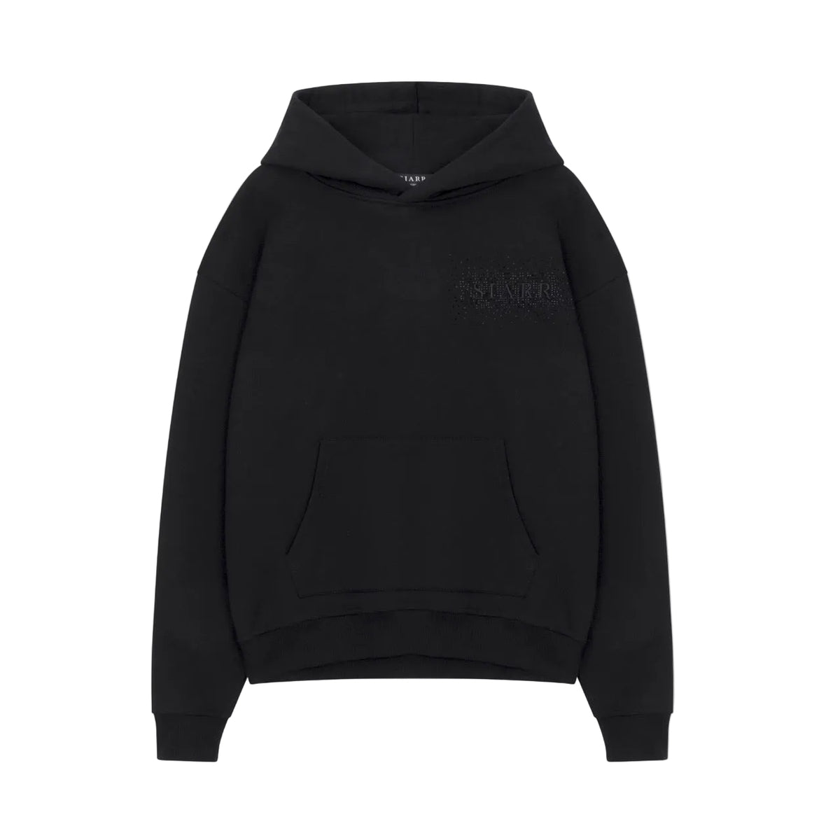 Siarr Diamond Hoodie Black