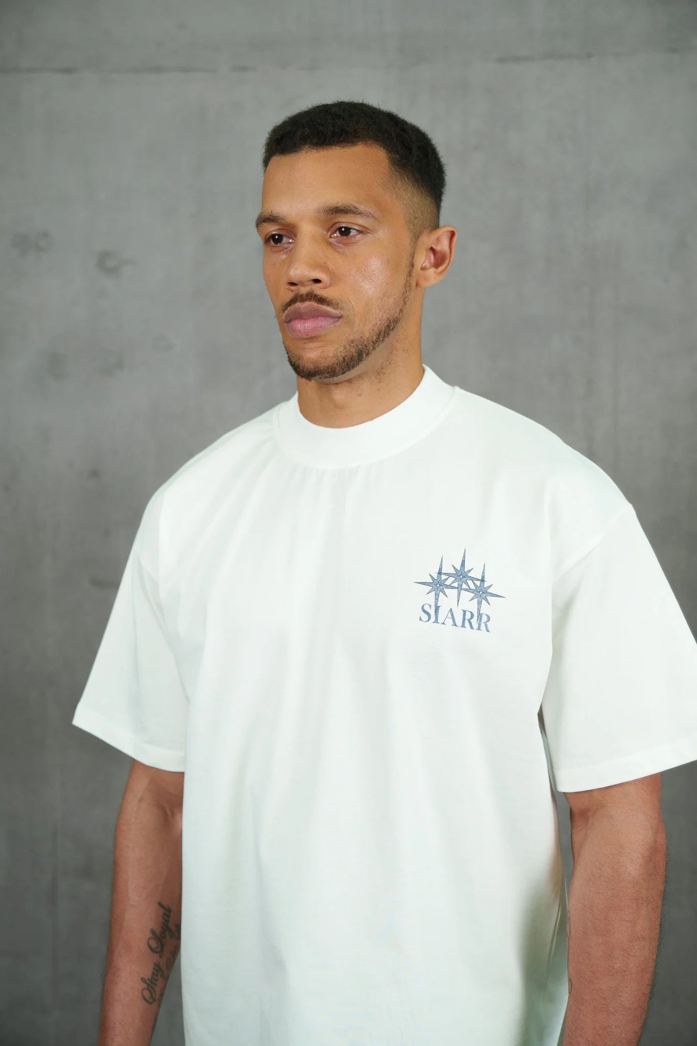 Siarr Stardust Tee White
