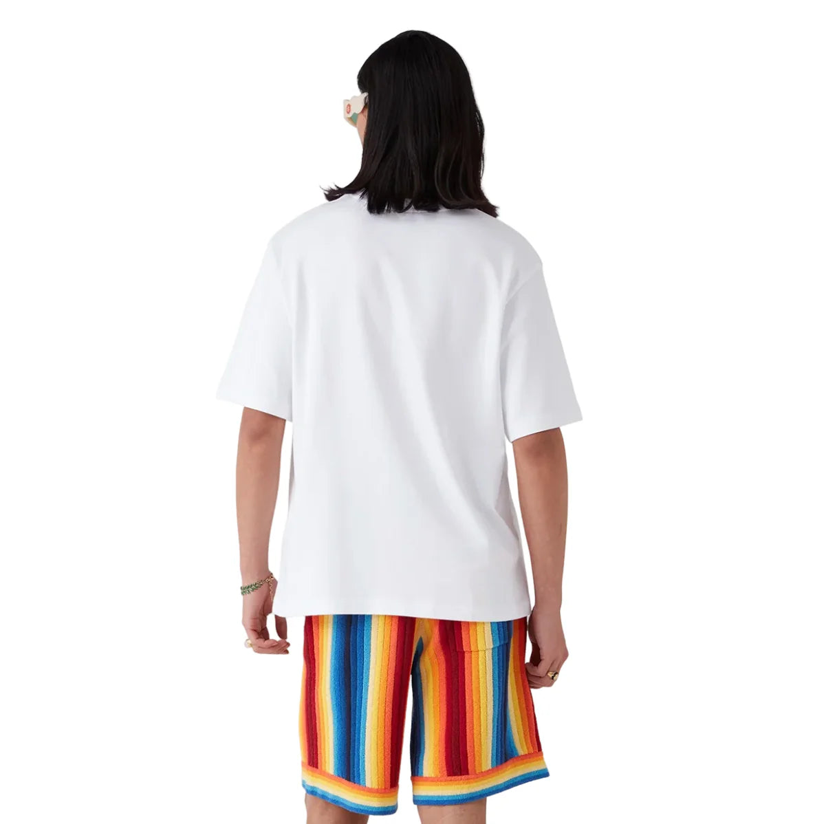 Casablanca Beach Wave Tee White
