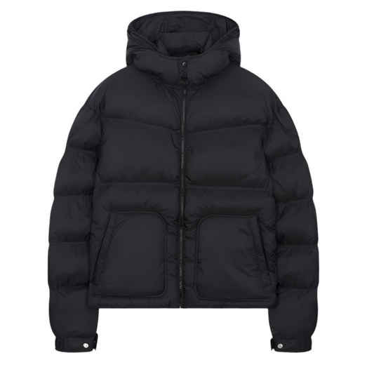 Siarr Lightweight Puffer Jacket Black