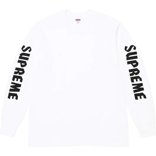 SUPREME SPITFIRE LONGSLEEVE TEE WHITE (SS26)