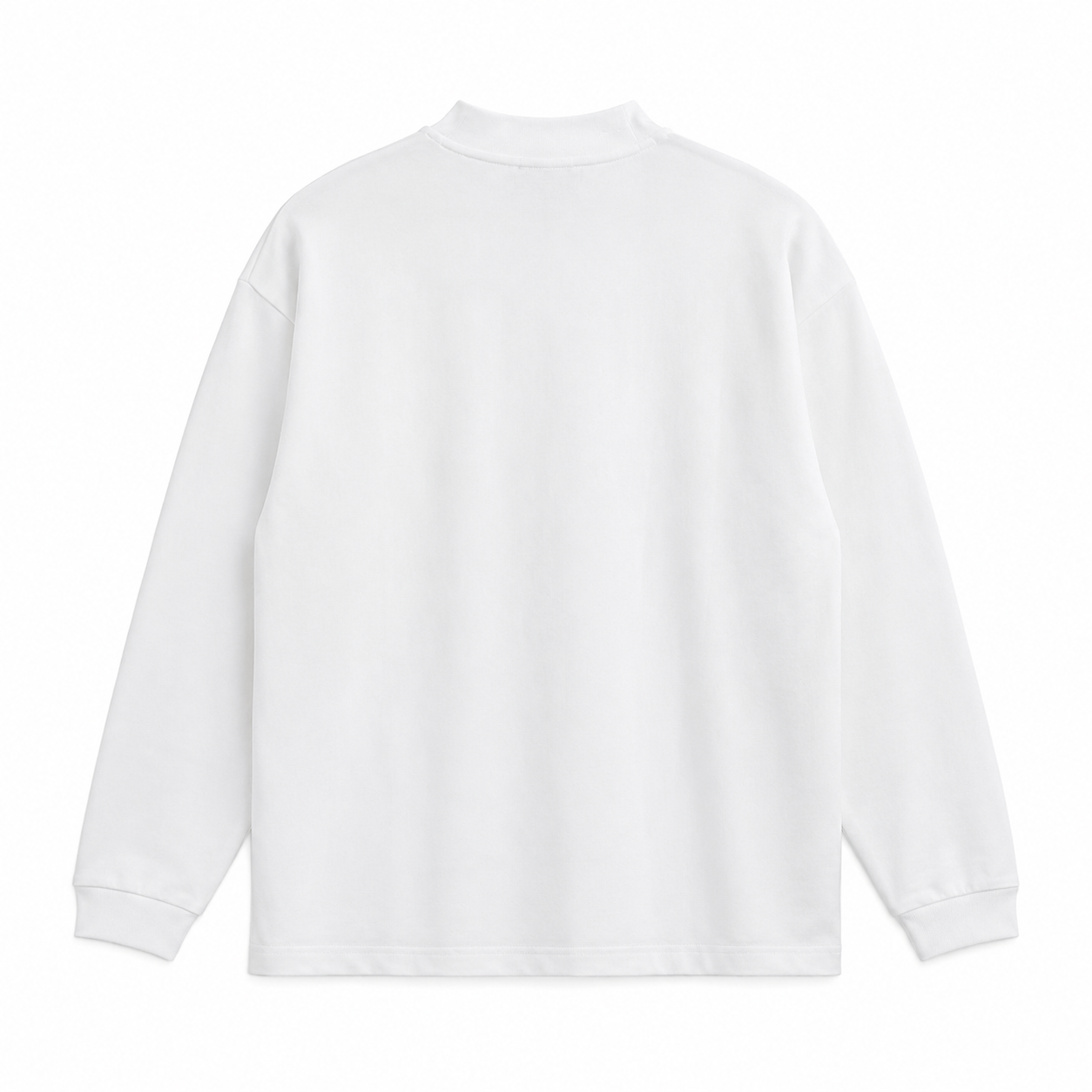 Patchwrk Classic Long Sleeve Tee White