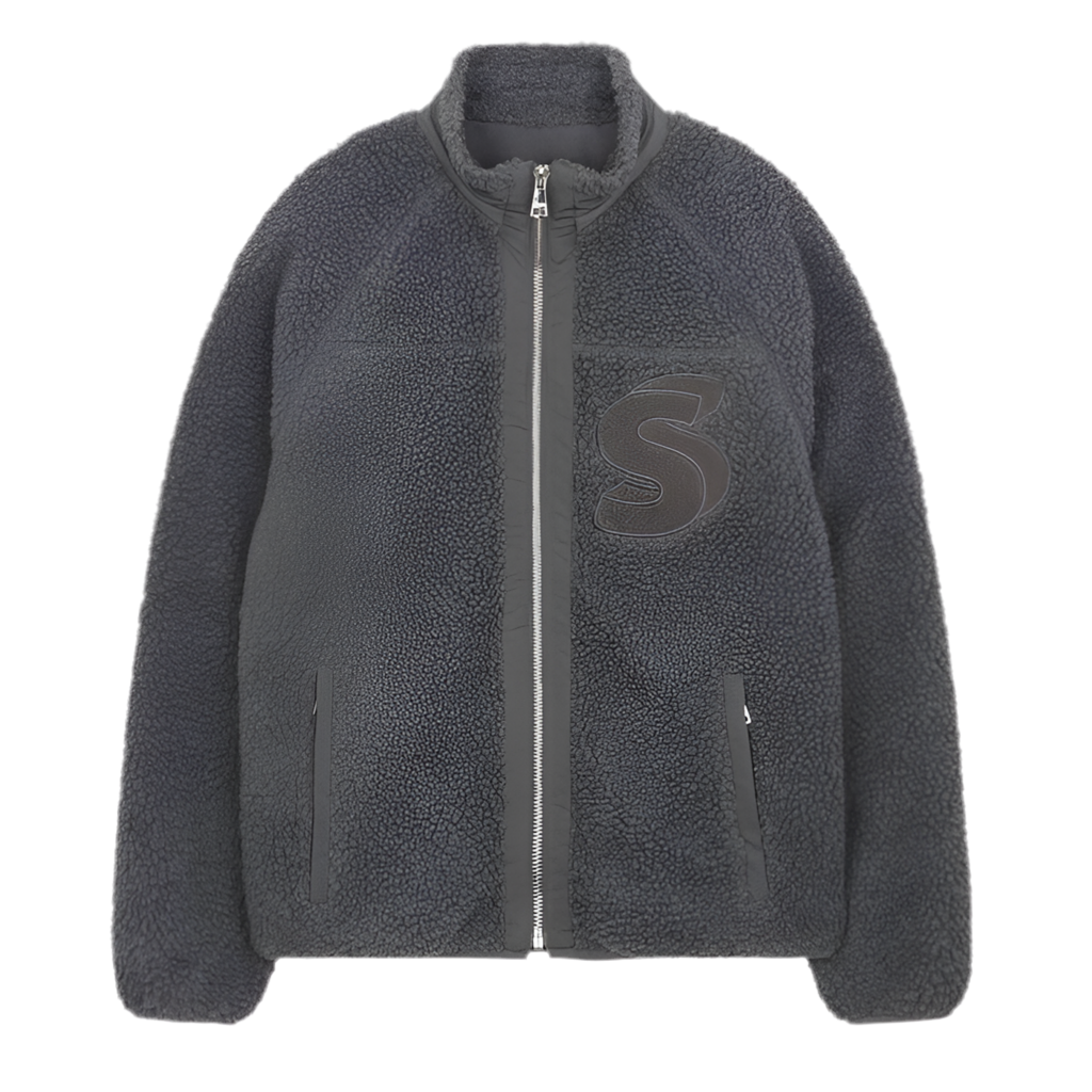 Siarr Polar Fleece Charcoal