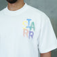 Siarr Crayon Tee White