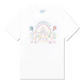 Casablanca Rainbow Crayon Temple Tee White