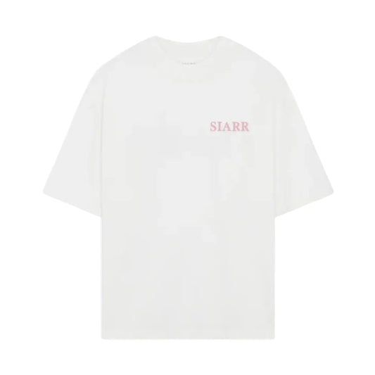 Siarr Puff Tee White Pink