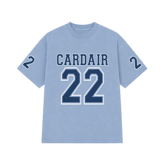 Cardair Varsity Tee Sky Blue
