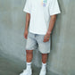 Siarr Crayon Tee White