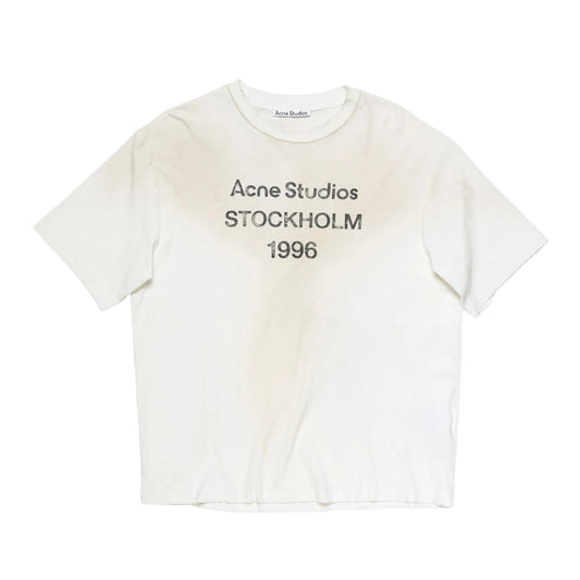 Acne Studios Stockholm 1996 Logo Tee White