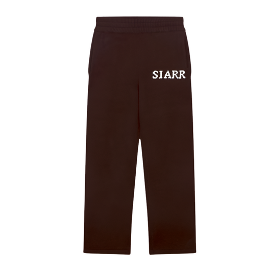 Siarr Knit Joggers Brown