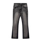 Siarr Flared Jeans Dark Grey