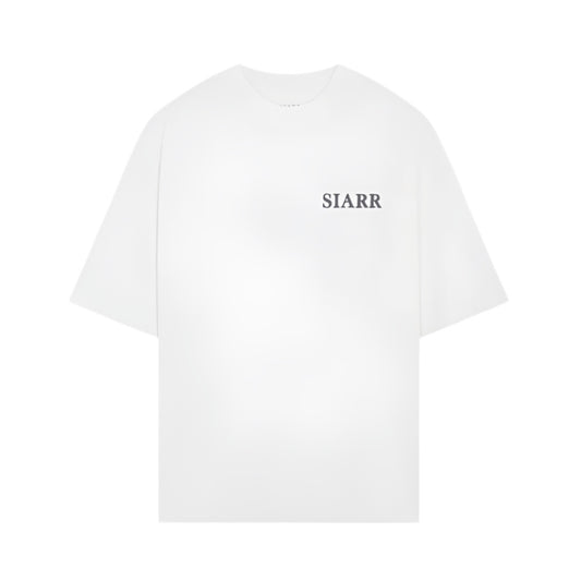 Siarr Puff Tee White Black