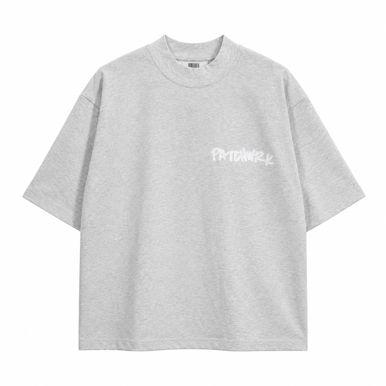 Patchwrk Classic Logo Tee Marl Grey