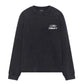 Siarr Multi Logo Longsleeve Tee Washed Black