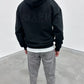 Siarr Diamond Hoodie Black