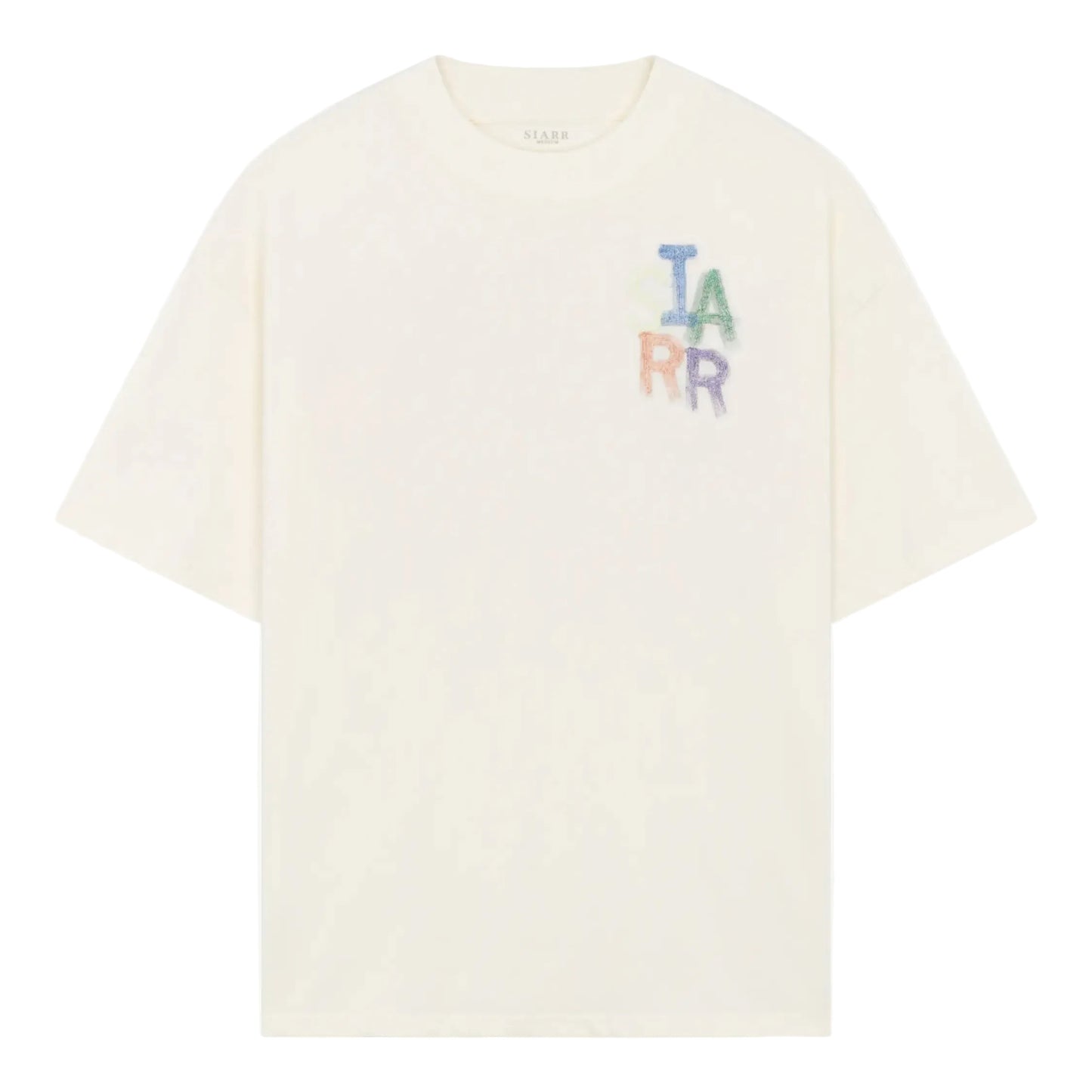 Siarr Crayon Tee White