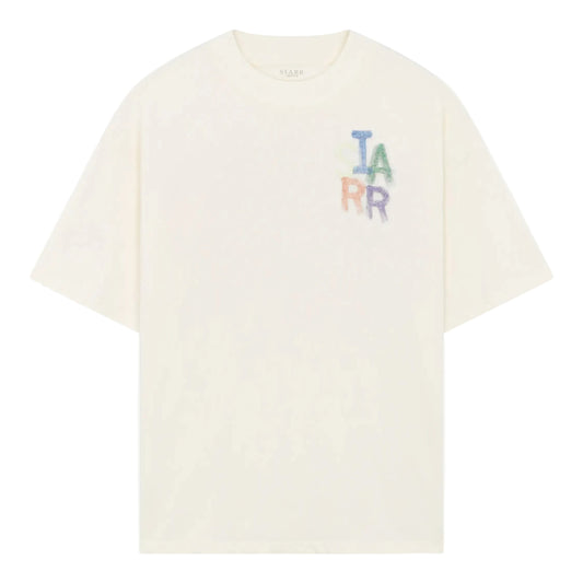 Siarr Crayon Tee White