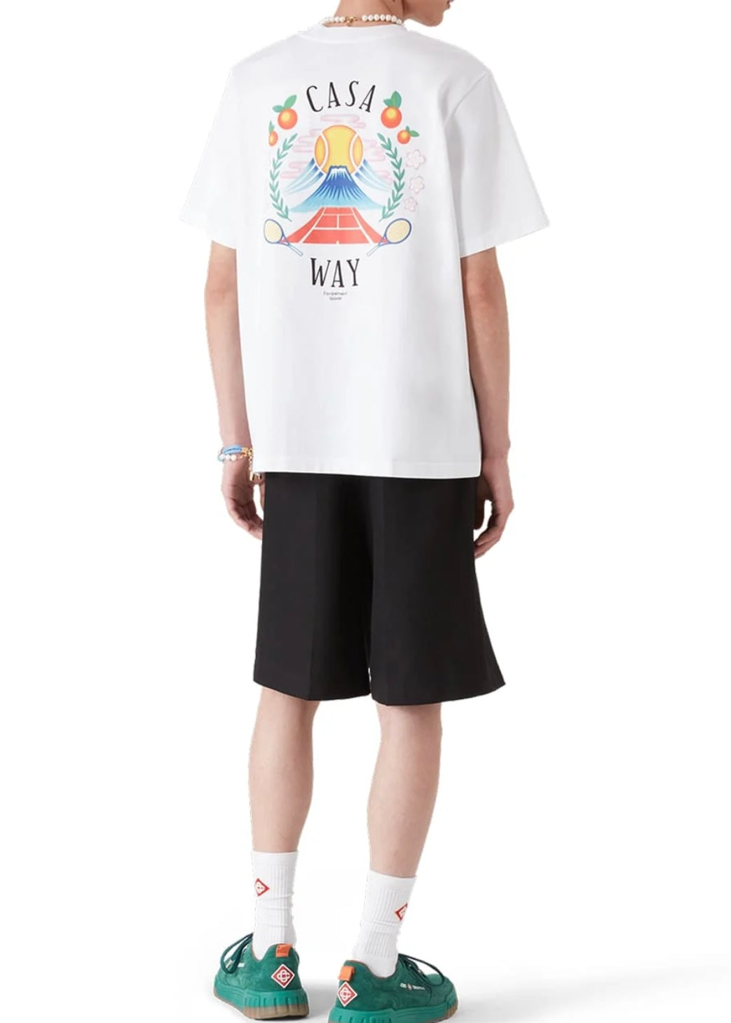 Casablanca Casa Way Mountain Tee White