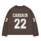 Cardair Varsity Long Sleeve Brown