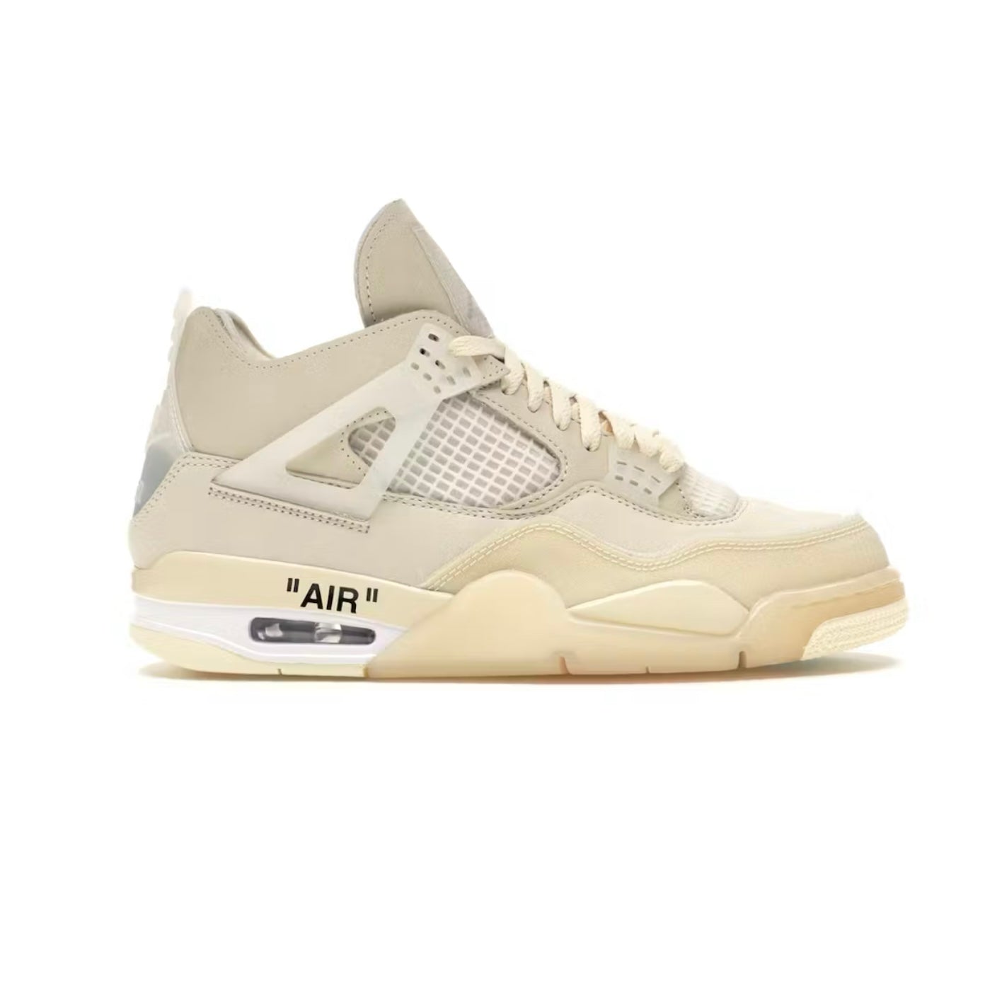 NIKE JORDAN 4 OFFWHITE 'SAIL'