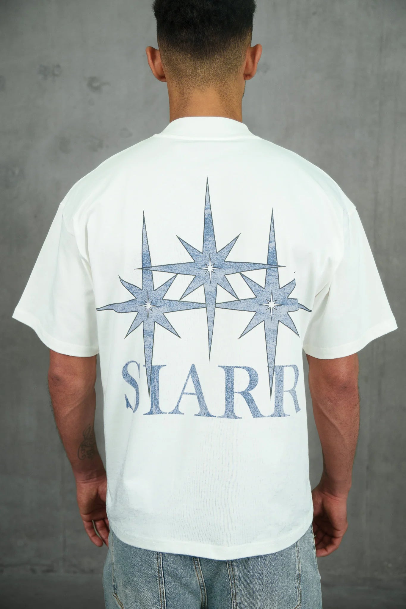 Siarr Stardust Tee White