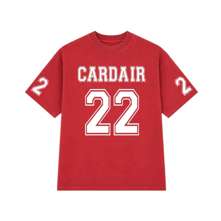 Cardair Varsity Tee Red