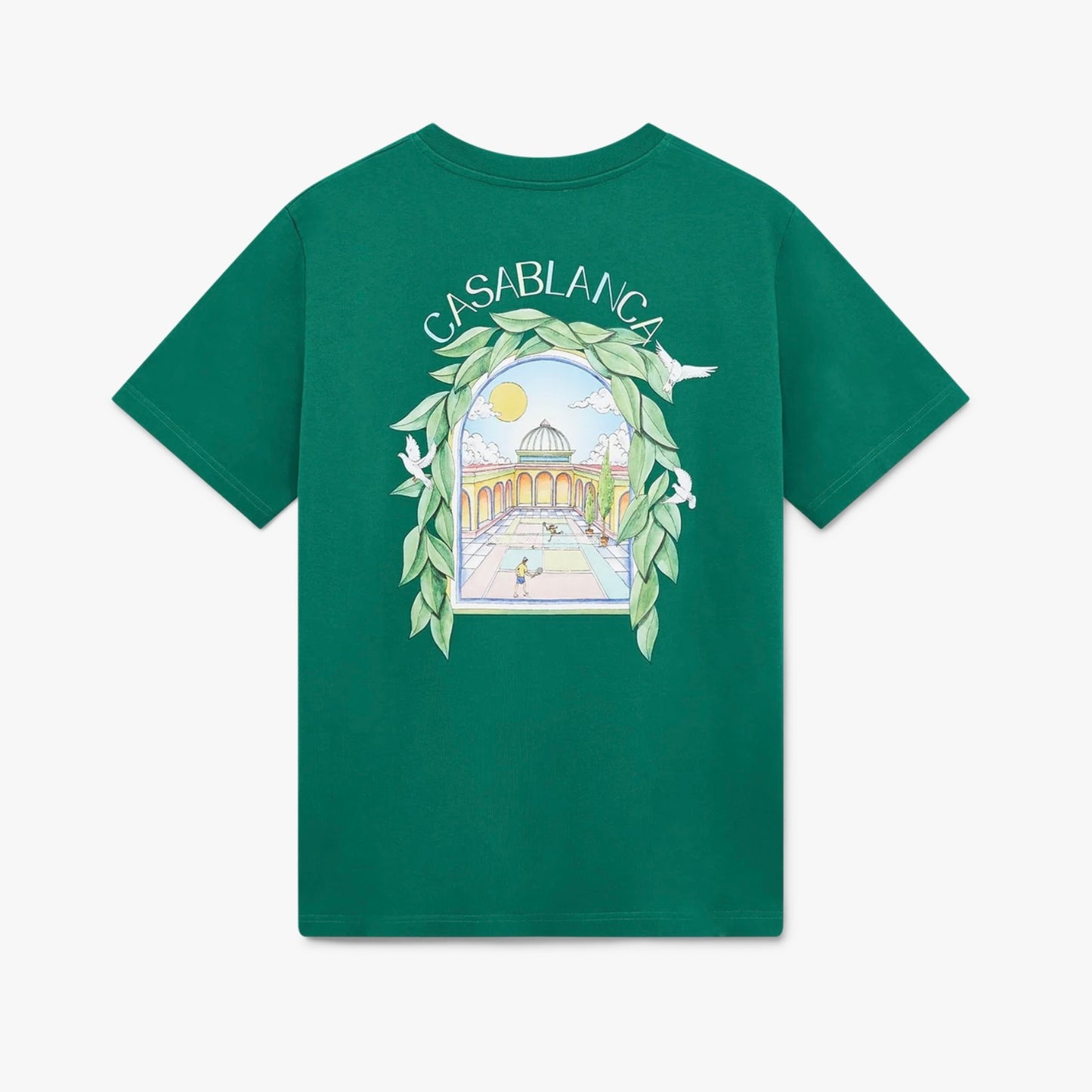 Casablanca L’Arch De Tennis Tee Green