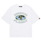 BROKEN PLANET GRID TEE WHITE
