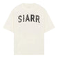 Siarr Scribble Tee White Black