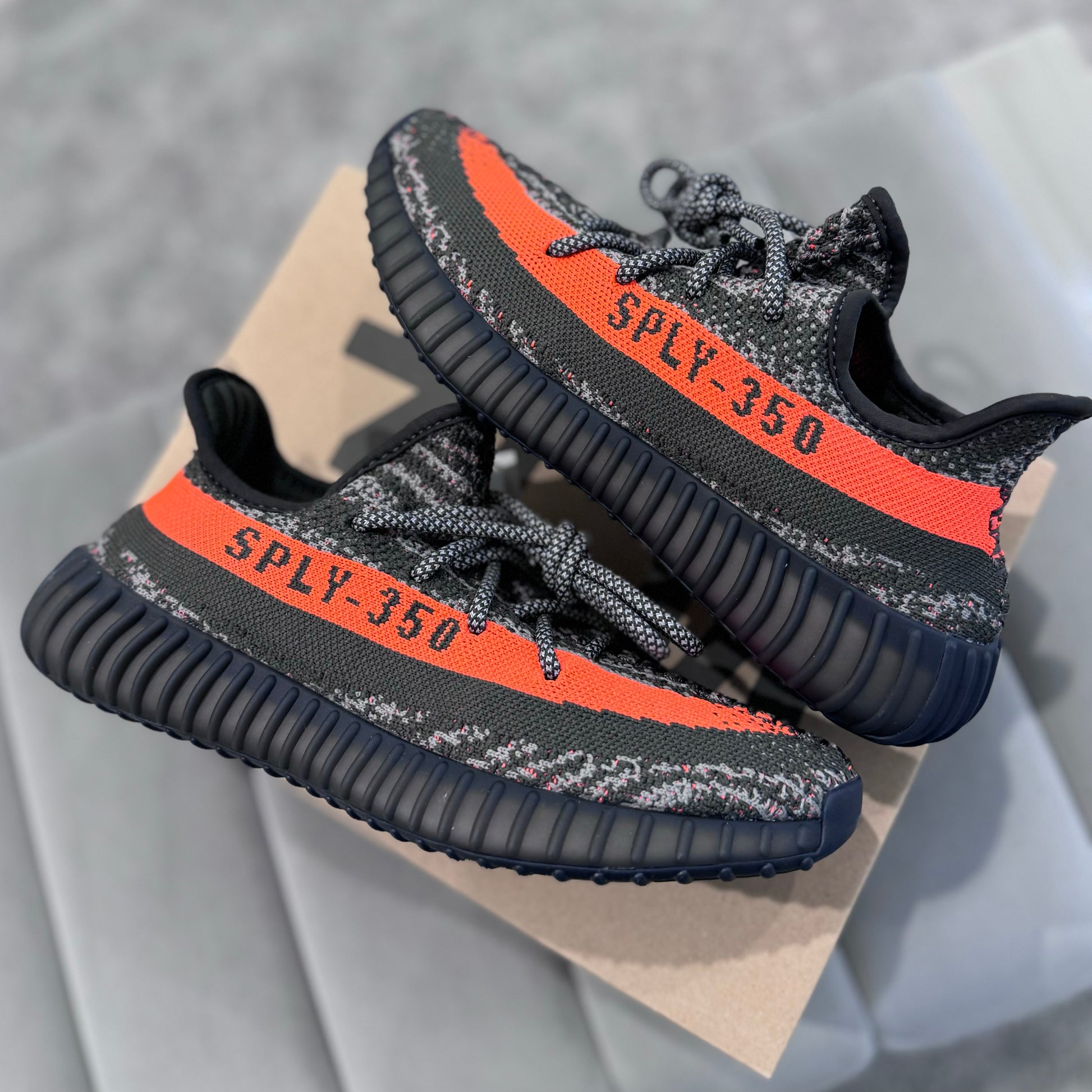 Carbon Beluga 350s YEEZY 350 V2 'CARBON BELUGA' - Main Image