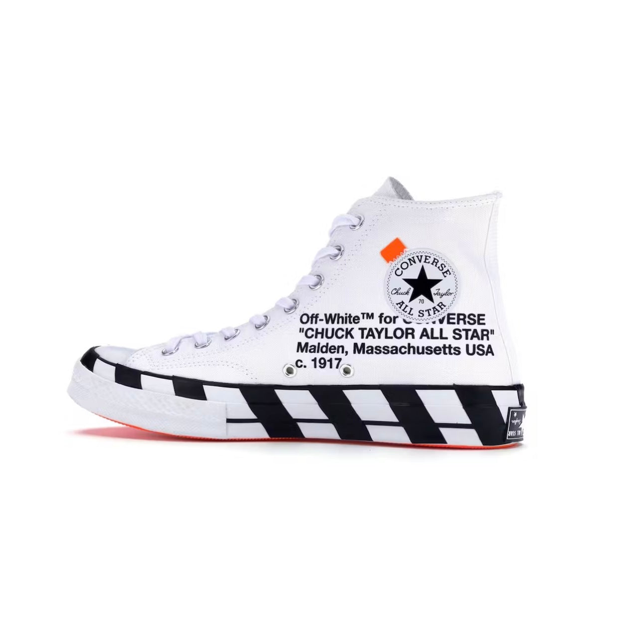 OFFWHITE CONVERSE ALL STAR 70 WHITE