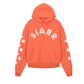 Siarr Applique Hoodie Orange