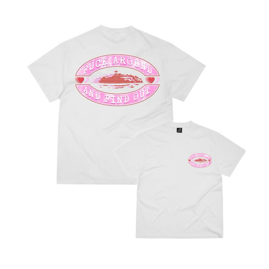 CORTEIZ FIND OUT TEE WHITE (NEW BLANK)