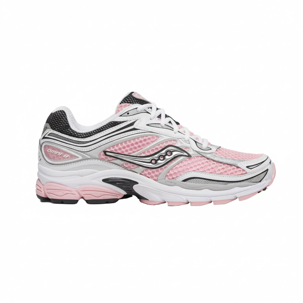 Saucony Progrid Omni 9 White Touch Pink