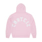 CORTEIZ COLLEGE ARCH ZIP UP HOODIE PINK