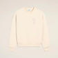 AMI Paris Patch Sweatshirt Cream