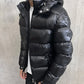 Siarr Heavy Puffer Jacket Black