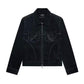 BROKEN PLANET DENIM JACKET WASHED BLACK