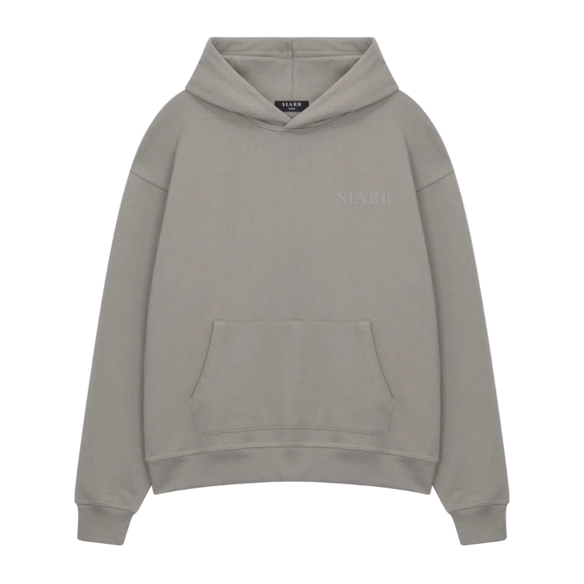 Siarr Puff Hoodie Dove Grey