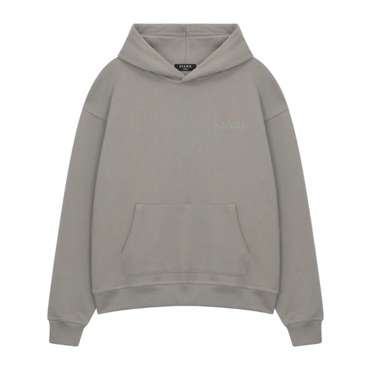 Siarr Puff Hoodie Dove Grey