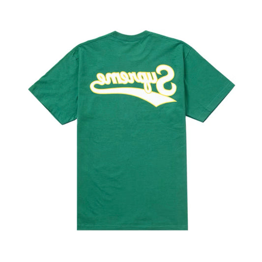 SUPREME BACKWARDS TEE GREEN