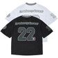 BROKEN PLANET REVERSIBLE MESH JERSEY BLACK WHITE