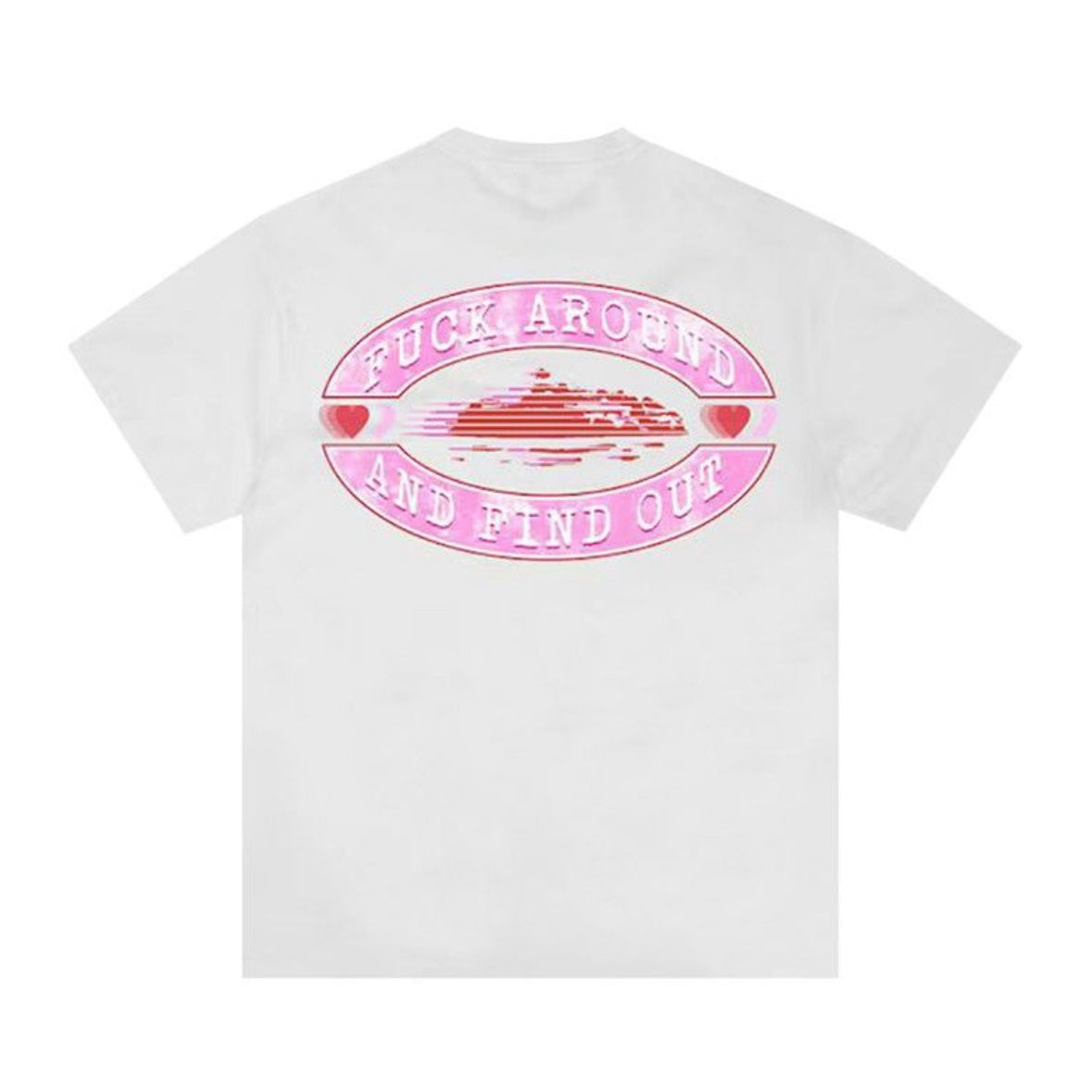 CORTEIZ FIND OUT TEE WHITE (NEW BLANK)