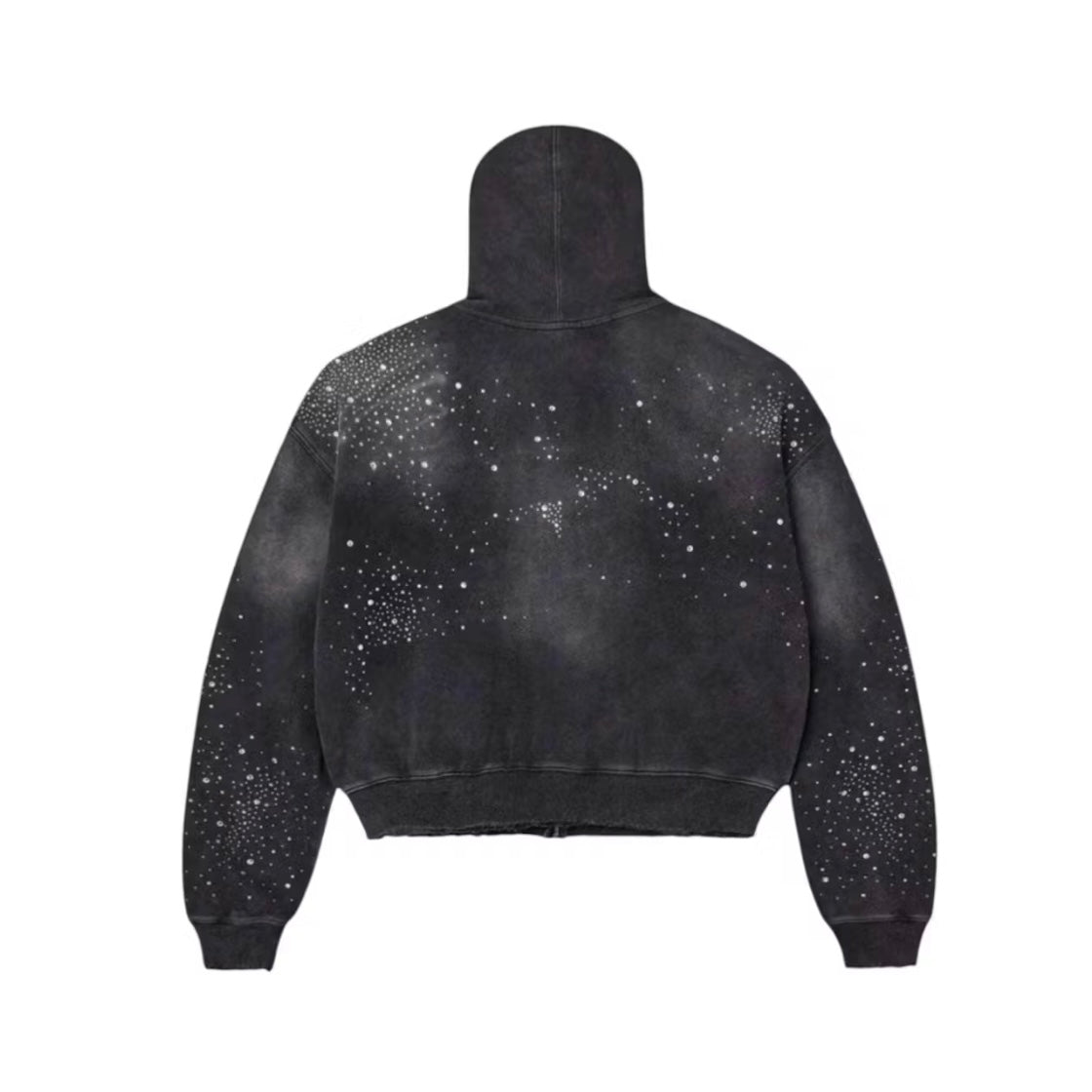 Vale Forever Classico Zip Up Hoodie Black