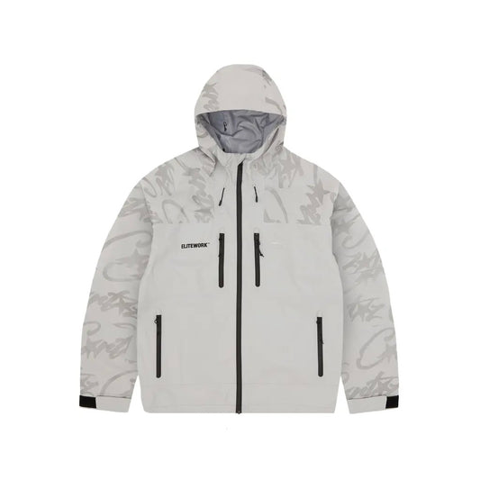 CORTEIZ ELITEWORK REFLECTIVE SHELL JACKET GREY